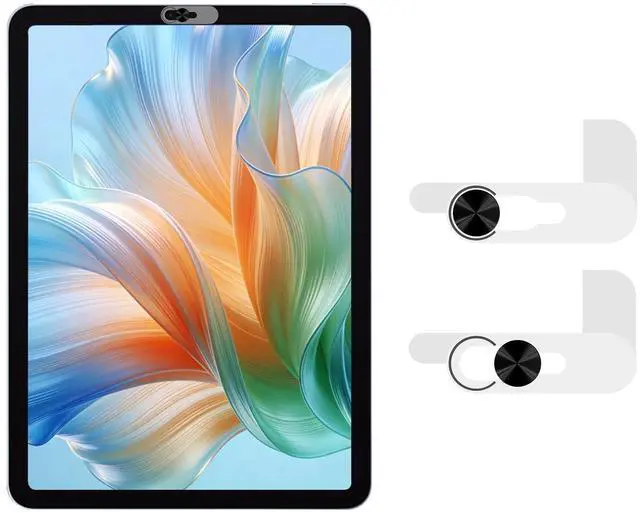 Main image of Privacy Camera Cover,Webcam Cover Compatible for iPad/iPad Pro/iPad Air/iPad mini/Galaxy Tab S11/Galaxy Tab Sll Ultra,Protect Privacy and Security,Camera Slide Protection,2 Pack-Black