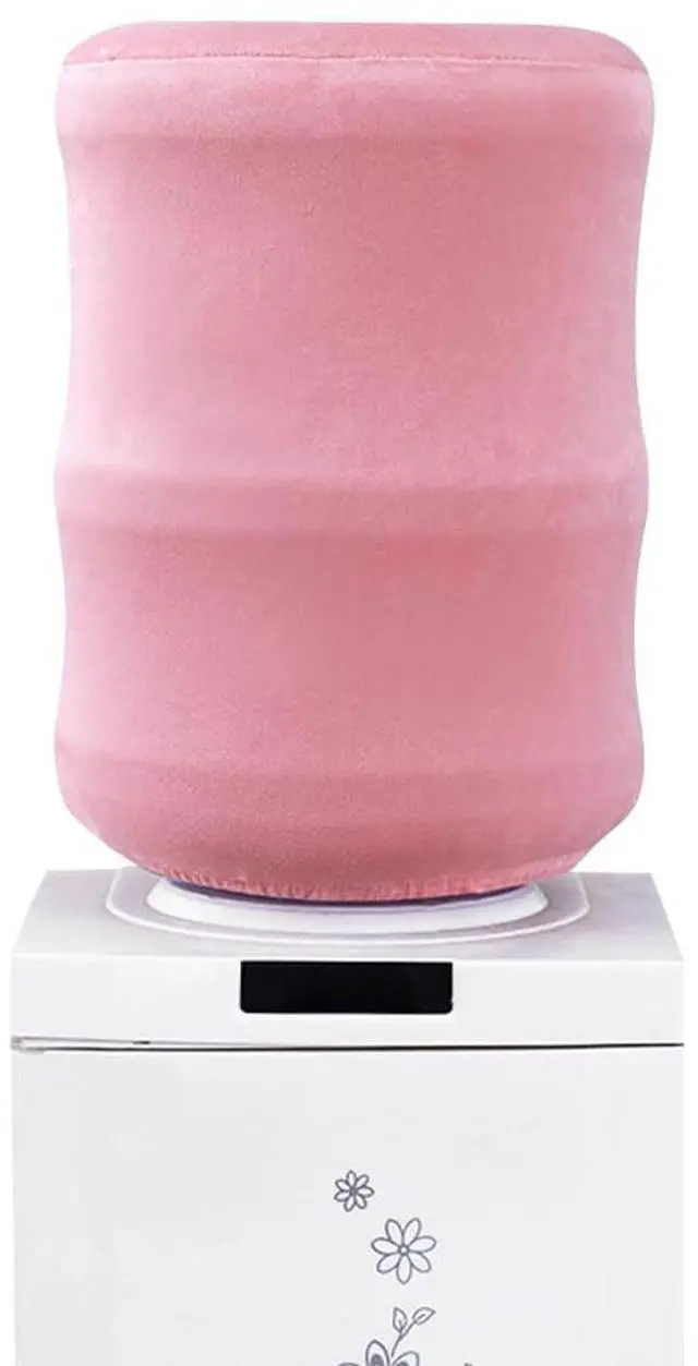 Main image of 5 Gallon Water Dispenser Barrel Dust Proof Cover High Stretchy Water Jug Cover Reusable Water Bottle Cover 5 Gallon Water Cooler Cover for Home Office Hotel(Pink)