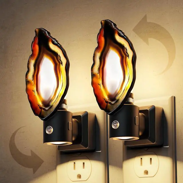 Main image of Night Light, Night Lights Plug into Wall, Agate Nightlight