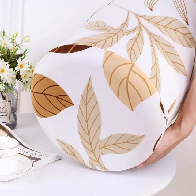 Alt view image 3 of 6 - 5 Gallon Water Dispenser Bucket Dust Cover, Stretchy Fabric Water Barrel Decorative Covers, Water Dispenser Bottle Protective Cover Suit for Home Office Hotel