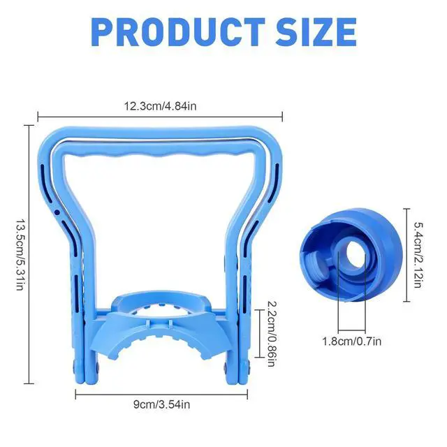 Alt view image 2 of 6 - 2-Pack 5 Gallon Water jug Holder5 Gallon Bottled Water Dispenser Helper
