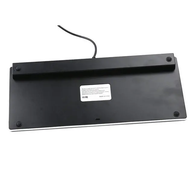 Alt view image 7 of 7 - Upgraded PC Computer Laptop Mini USB Wired Keyboard for Mac and Windows 78 Scissor Keys Small Super Thin Compact Multimedia Keyboard