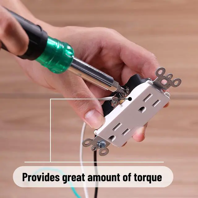 Alt view image 6 of 7 - Multi-Bit Screwdriver/Nut Driver, All in One Multitool