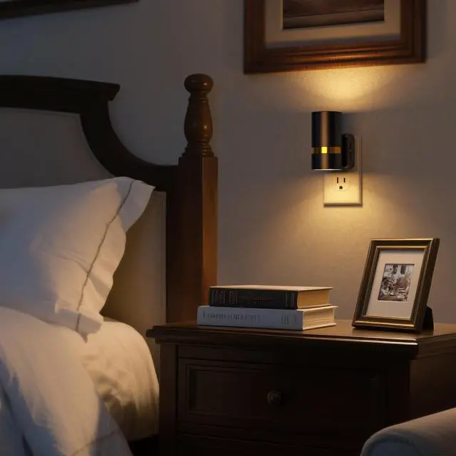 Alt view image 3 of 7 - LED Night Light, 2 Pack, Dimmable Night Light Plug in