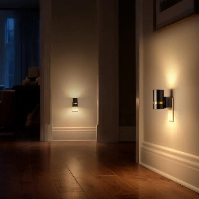 Alt view image 4 of 7 - LED Night Light, 2 Pack, Dimmable Night Light Plug in