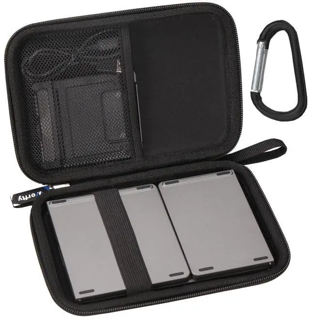 Main image of Hard Travel Carrying Case for Samsers Foldable Bluetooth Keyboard, Storage EVA Case Compatible with Samsers Touchpad Portable Wireless Keyboard KT03 (Case Only)