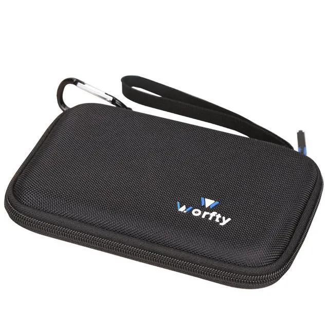 Alt view image 4 of 7 - Hard Travel Carrying Case for Samsers Foldable Bluetooth Keyboard, Storage EVA Case Compatible with Samsers Touchpad Portable Wireless Keyboard KT03 (Case Only)