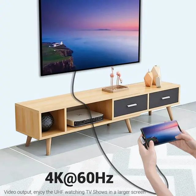 Alt view image 5 of 7 - USB C to USB C Cable 3.1 Gen 2 Right Angle, 3.3ft 2 Packs