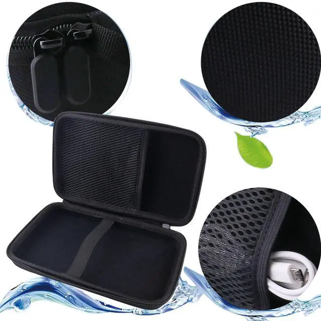 Alt view image 3 of 6 - Hard Carrying Case Compatible with ProtoArc Foldable Bluetooth Keyboard, XK01/XK01 TP/ XK01 Plus Folding Wireless Portable Keyboard with Numeric Keypad (Bag Only)