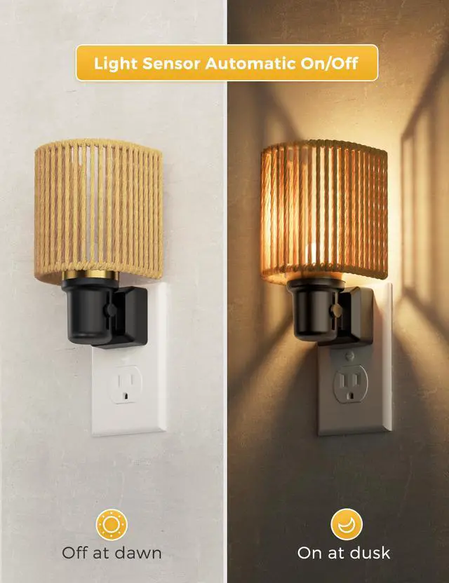 Alt view image 3 of 7 - Night Lights Plug into Wall, Plug in Night Light Dimmable 100LM