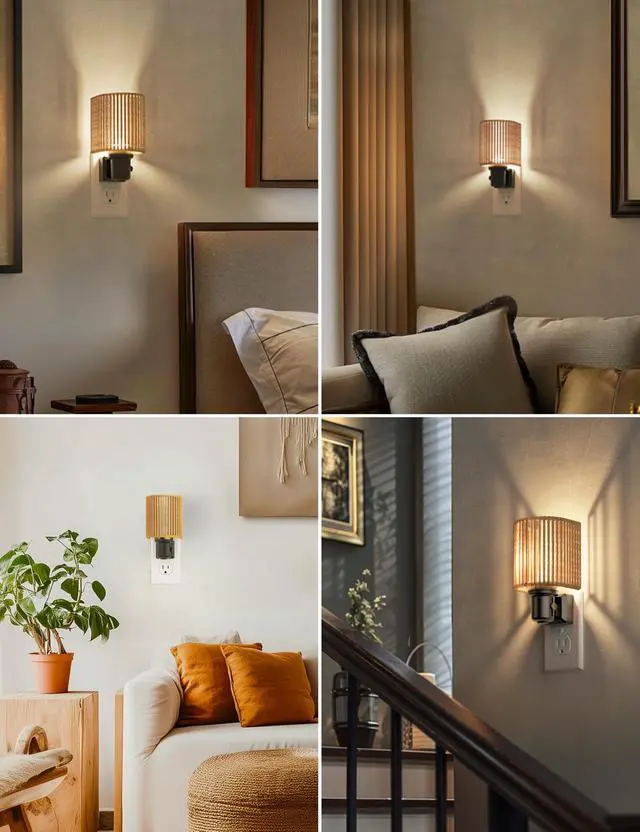 Alt view image 6 of 7 - Night Lights Plug into Wall, Plug in Night Light Dimmable 100LM