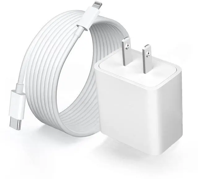 Main image of iPhone Charger Fast Charging,Fast Charger iPhone 20W PD 6FT USB C Wall Plug