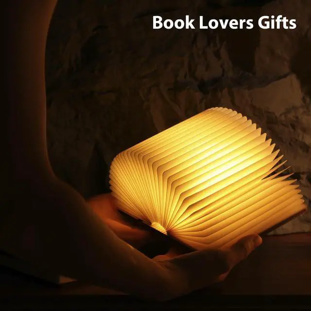 Alt view image 5 of 7 - Unique Gifts for Book Lovers Women, 12 Colors Portable Book Lamp