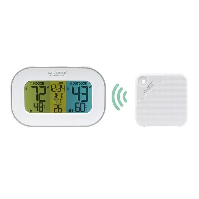 Alt view image 2 of 6 - 308-148 Wireless Temperature Station with Tri-Color LCD
