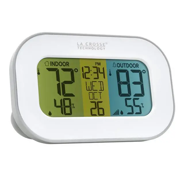 Alt view image 3 of 6 - 308-148 Wireless Temperature Station with Tri-Color LCD