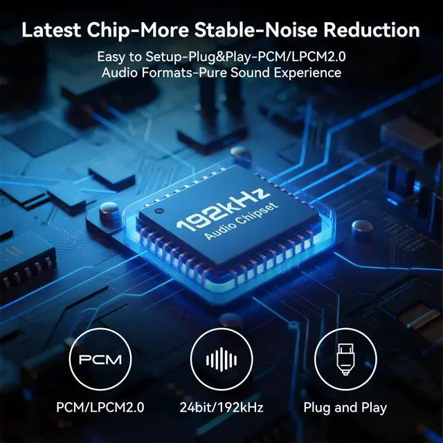 Alt view image 4 of 7 - HDMI eARC Audio Extractor Only Work for HDTV ARC/eARC Audio Adapter Converter HDTV Audio Transmitted via Toslink+Coaxial ports Support 192KHZ for Soundbars Home Theaters and Audio Systems No CEC