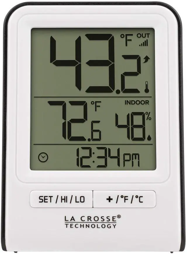 Main image of Wireless Thermometer & HI/LO records & Humidity, 330ft
