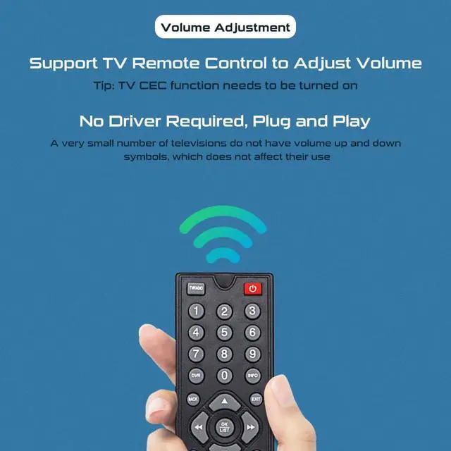 Alt view image 6 of 7 - HDMI ARC to RCA Audio Converter Support CEC, 192KHz HDMI ARC Adapter with 3.5mm Audio and L R Stereo Audio for HDTV Soundbar Speaker Amplifier