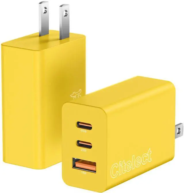 Main image of 65W USB C Charger Block, 3Port Super Fast Charging Adapter for Samsung S26
