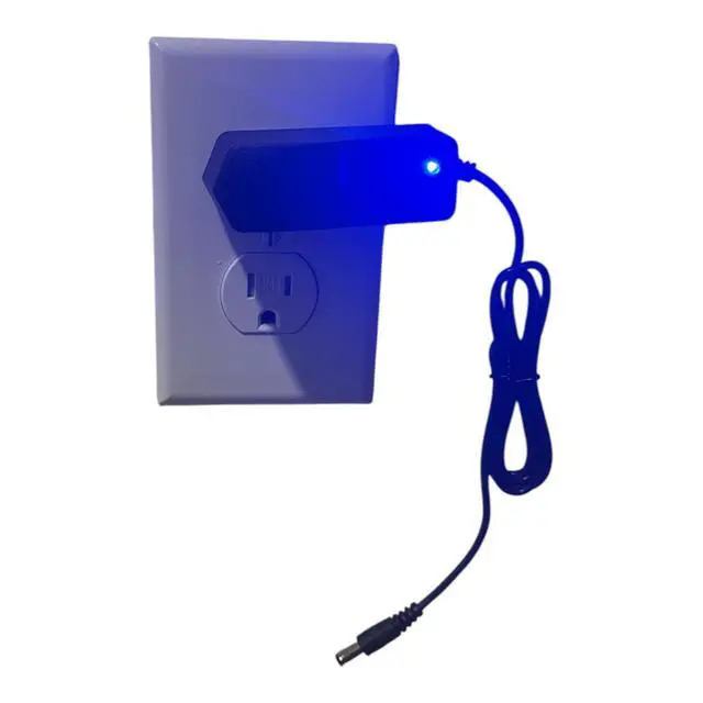 Alt view image 4 of 4 - 12V 2A Power Supply Adapter, 100-240V AC to DC 24W Charger with 5.5 x 2.1mm & 2.5mm Plug, 4.9 ft Cord, Universal Replacement for CCTV, LED Strips, Router, Audio Devices