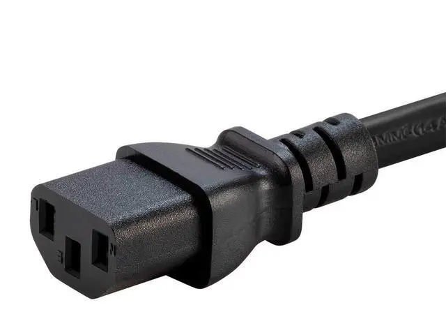 Alt view image 6 of 6 - Heavy Duty Extension Cord - 6 Feet - Black | NEMA L6-20P to IEC 60320 C13, 14AWG, 15A, SJT, 250V, for High-Density Data Environments