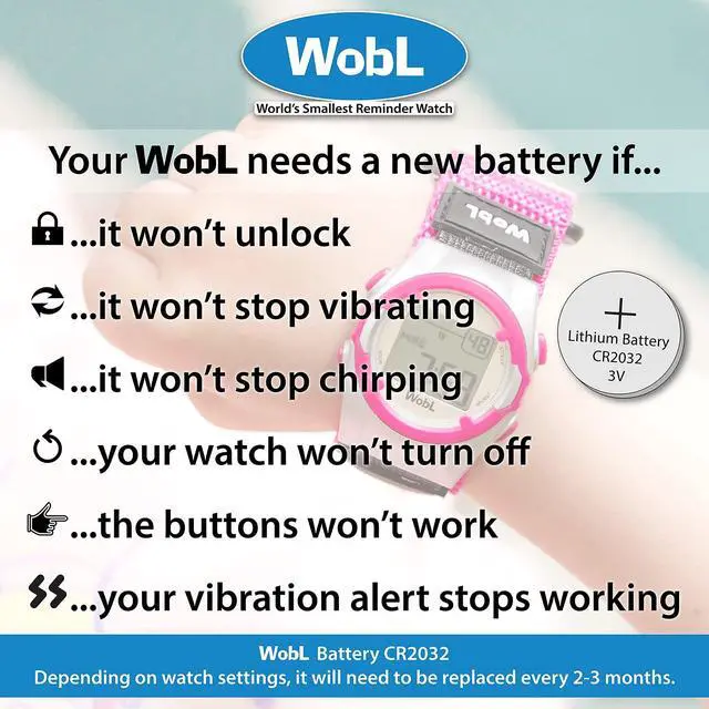 Alt view image 4 of 7 - Vibrating 8-Alarm & Repeating Countdown Timer Watch for Kids & Adults, Medication/Sports/Meetings/Potty Reminders, Blue