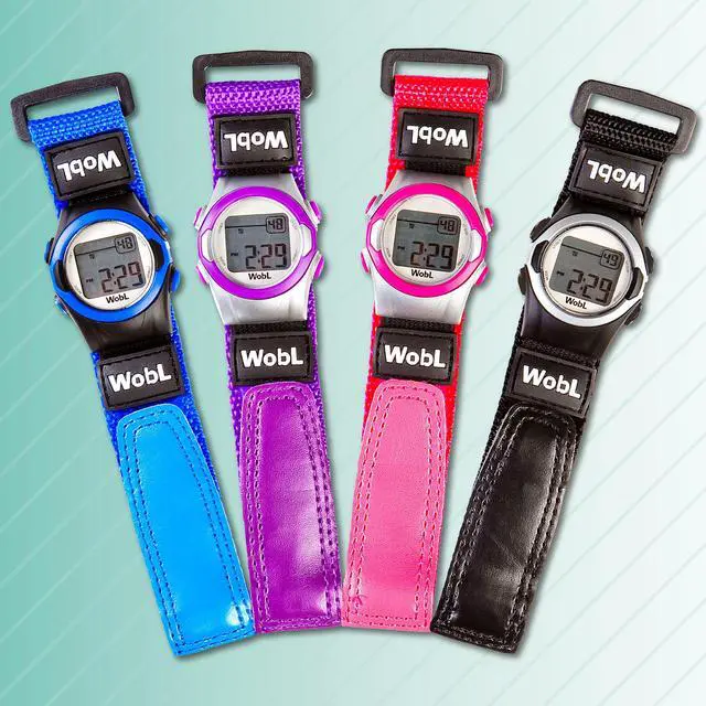 Alt view image 7 of 7 - Vibrating 8-Alarm & Repeating Countdown Timer Watch for Kids & Adults, Medication/Sports/Meetings/Potty Reminders, Blue