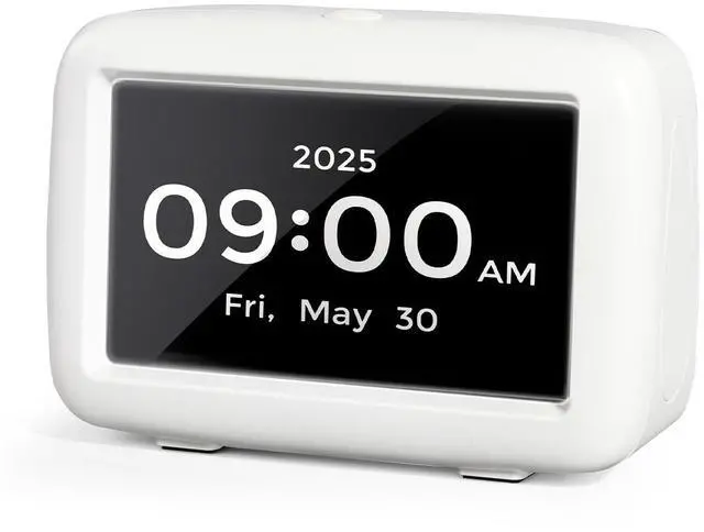 Main image of Talking Clock for Seniors, 8 Medication Pill Reminders Alarms