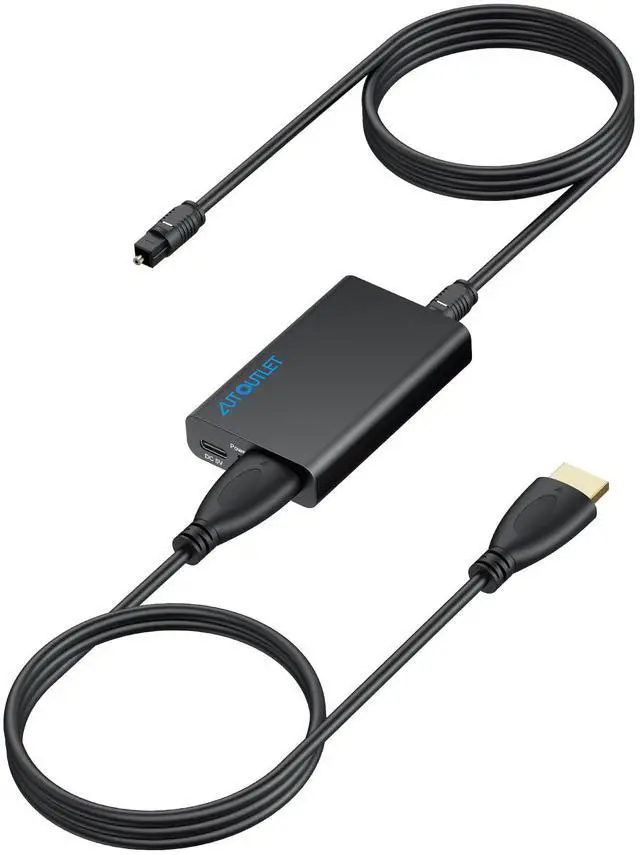Main image of HDMI eARC to Optical Audio Adapter - eARC/ARC to Optical Converter for TVs, Soundbars, Home Theaters, and Audio Systems, Support 192KHz Sampling Rate, Dolby 5.1 and DTS 5.1(NO CEC)