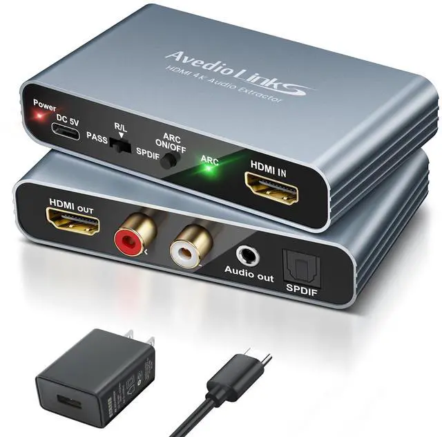 Main image of 4K@60Hz HDMI ARC Audio Extractor with Optical