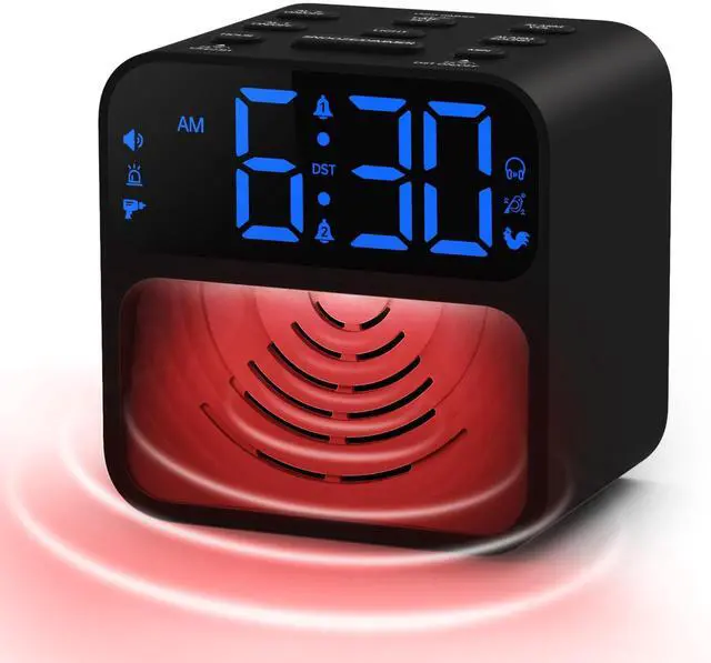 Main image of Extra Loud Alarm Clock for Heavy Sleepers with 115dB Alarm