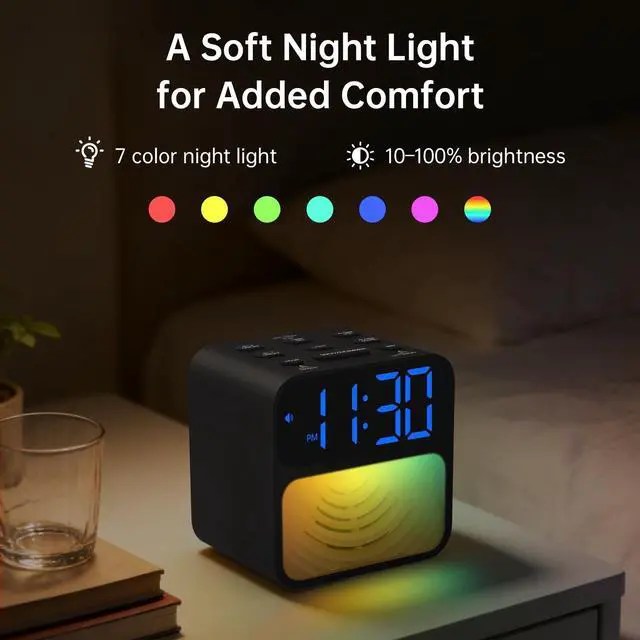 Alt view image 5 of 7 - Extra Loud Alarm Clock for Heavy Sleepers with 115dB Alarm