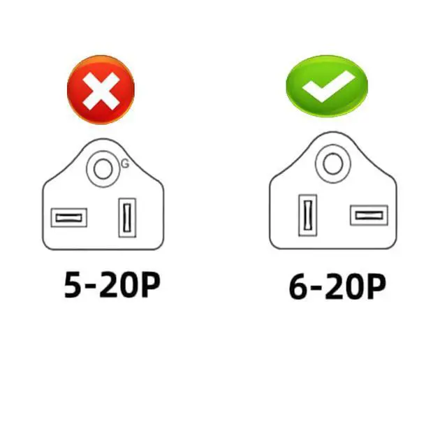 Alt view image 4 of 6 - NEMA 6-20P to IEC C19 Power Cord 250V, 12AWG, 6ft/1.8m, IEC C19 Cable for PDU UPS, Antminer S19, 220V Extension Cord 20A 12 Gauge, UL Listed, Black