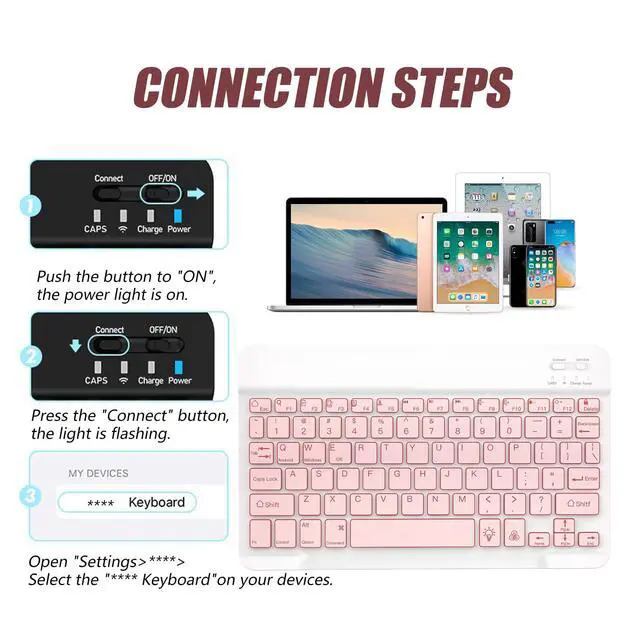 Alt view image 3 of 7 - Case Keyboard for Samsung Galaxy Tab A11 Plus / A9 Plus 11 Inch
