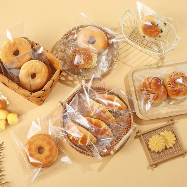 Alt view image 4 of 7 - 4"x6" 3.2Mil Self Sealing Cellophane Bags 400Pcs Clear Cookies Bags