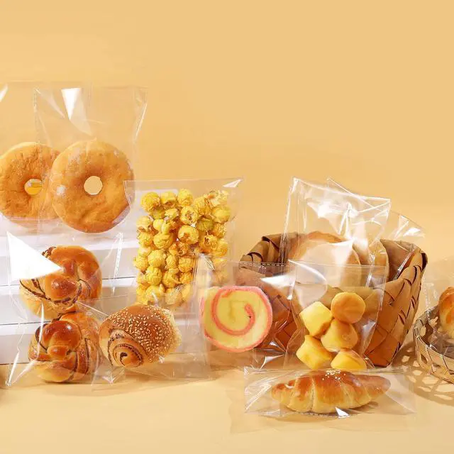 Alt view image 3 of 7 - 4"x6" 3.2Mil Self Sealing Cellophane Bags 400Pcs Clear Cookies Bags