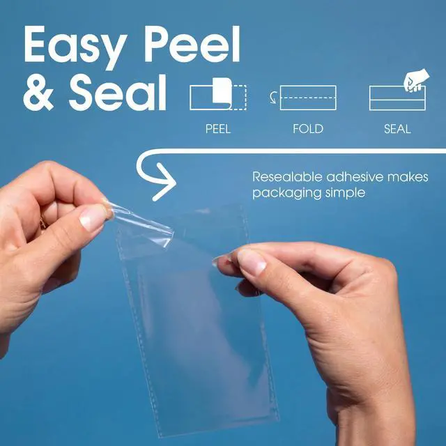 Alt view image 5 of 7 - Cellophane Bags (1000 Count) 4X6 Clear Cookie Bags
