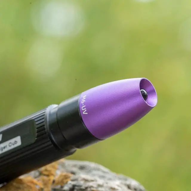 Alt view image 6 of 7 - M6-UV Penlight Black Light 395nm UV LED Blacklight Ultraviolet Pen Lights for DIY Nail Art, Hotel Inspection,Fraudulent Documents and Banknotes, Pet Urine and Skin Conditions,Dye Detector