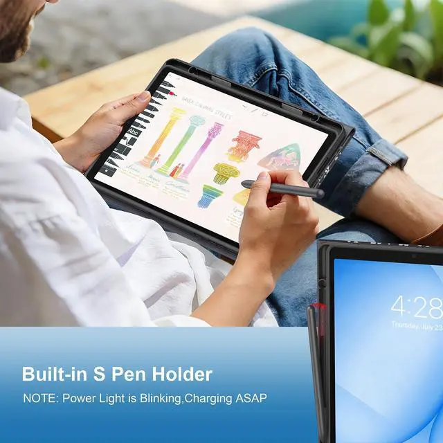 Alt view image 3 of 7 - Keyboard Case for Samsung Galaxy Tab A11+/A11 Plus 11 inch 2026