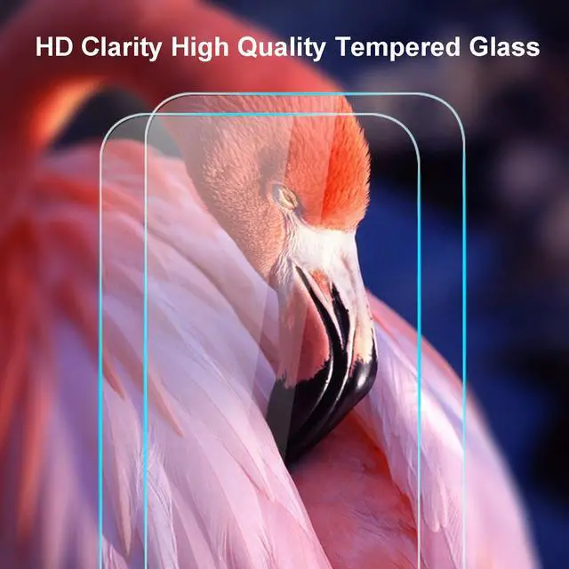 Alt view image 5 of 6 - Compatible with iPhone 16 Case with 2pcs Screen Protectors and 1pcs Camera Lens Protector, Clear Crystal Phone Case Compatible with iPhone 16 6.1 Inch