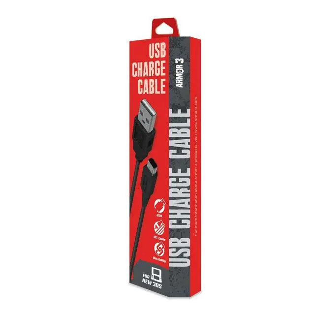 Alt view image 2 of 3 - USB Charge Cable for Nintendo 2DS, 3DS, DSi - XL Compatible