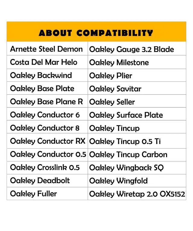 Alt view image 5 of 7 - 6 Pairs Replacement Nose Pads for Oakley Eyeglasses/Sunglasses, Anti-Slip Clear Silicone Nose Pieces Guards Come with Screws and Screwdrivers (Screw in Glasses Nose Pads)