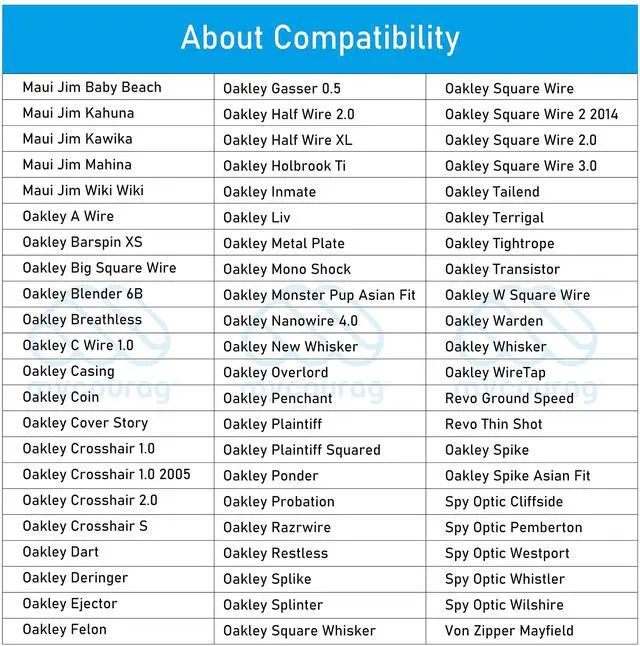 Alt view image 6 of 6 - 6 Pairs Replacement Silicone Nose Pads Compatible with Oakley Socket 5.5(5.0)/Extender/Contrail/Barrelhouse/Crosshair2.0/WireTap/Whisker;Maui Jim Kahuna Sunglass