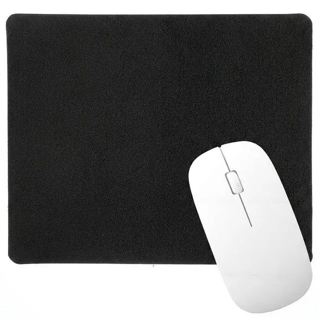 Main image of Black Thin Mouse Pad, 10x8inch Non Slip Mousemat