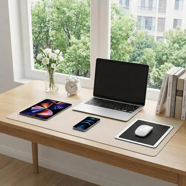 Alt view image 7 of 7 - Black Thin Mouse Pad, 10x8inch Non Slip Mousemat