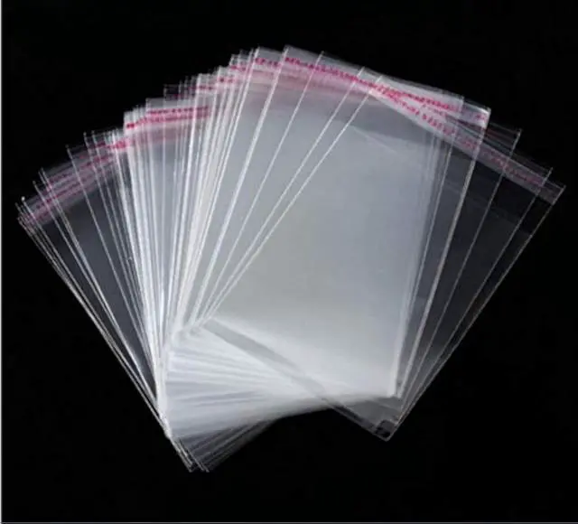 Main image of 4" x 6" Self Seal Clear Cello Cellophane Resealable Plastic Poly Bags for Photo, Jewelry, Bakery, Treats, Party Favors4x6 "100pcs)