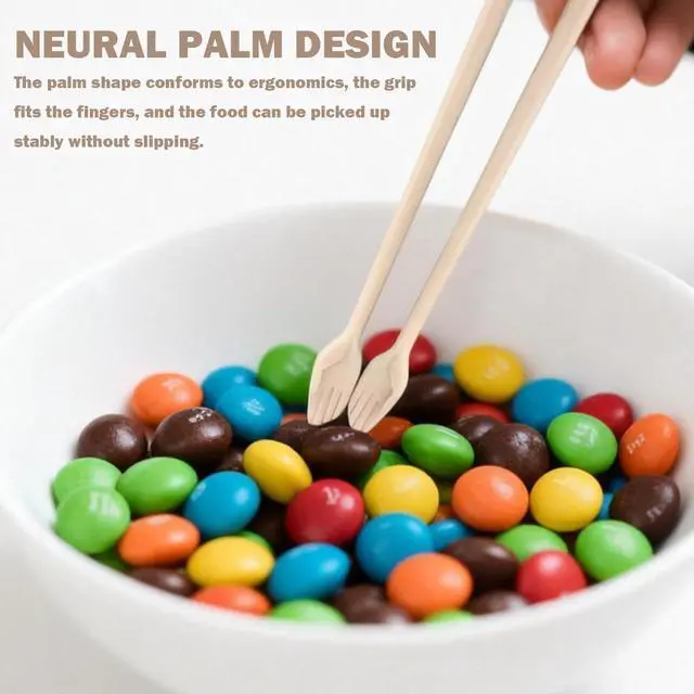 Alt view image 3 of 6 - Hand Chopsticks 5Pairs Fun Design