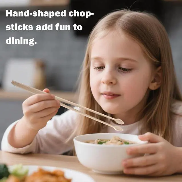 Alt view image 6 of 6 - Hand Chopsticks 5Pairs Fun Design