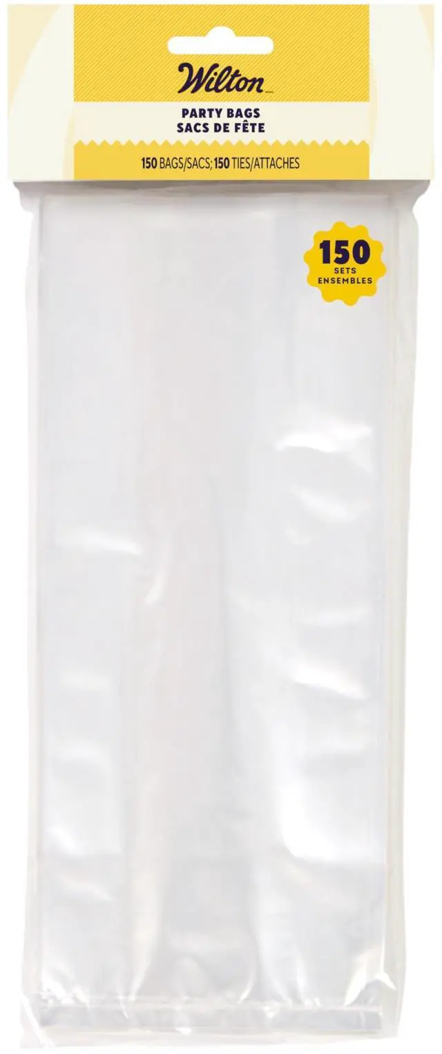 Main image of Treat Party Bags, 4 x 9.5 in., 150-Pack