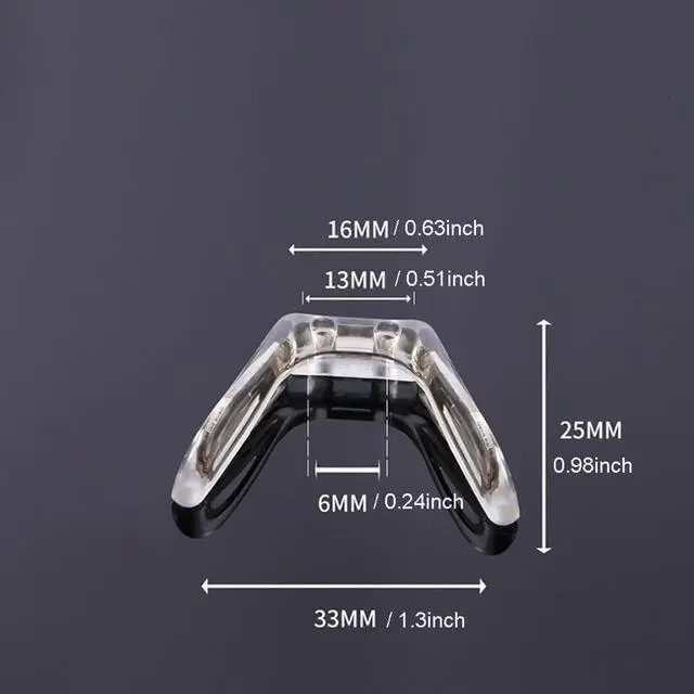 Alt view image 3 of 5 - Saddle Bridge Anti-Slip Sunglass Nose Pads Silicone Screwdriver